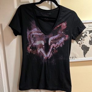Women’s size small Fox racing shirt-worn once!